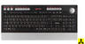 View Item Saitek K140 Backlit Slimline Multimedia keyboard USB